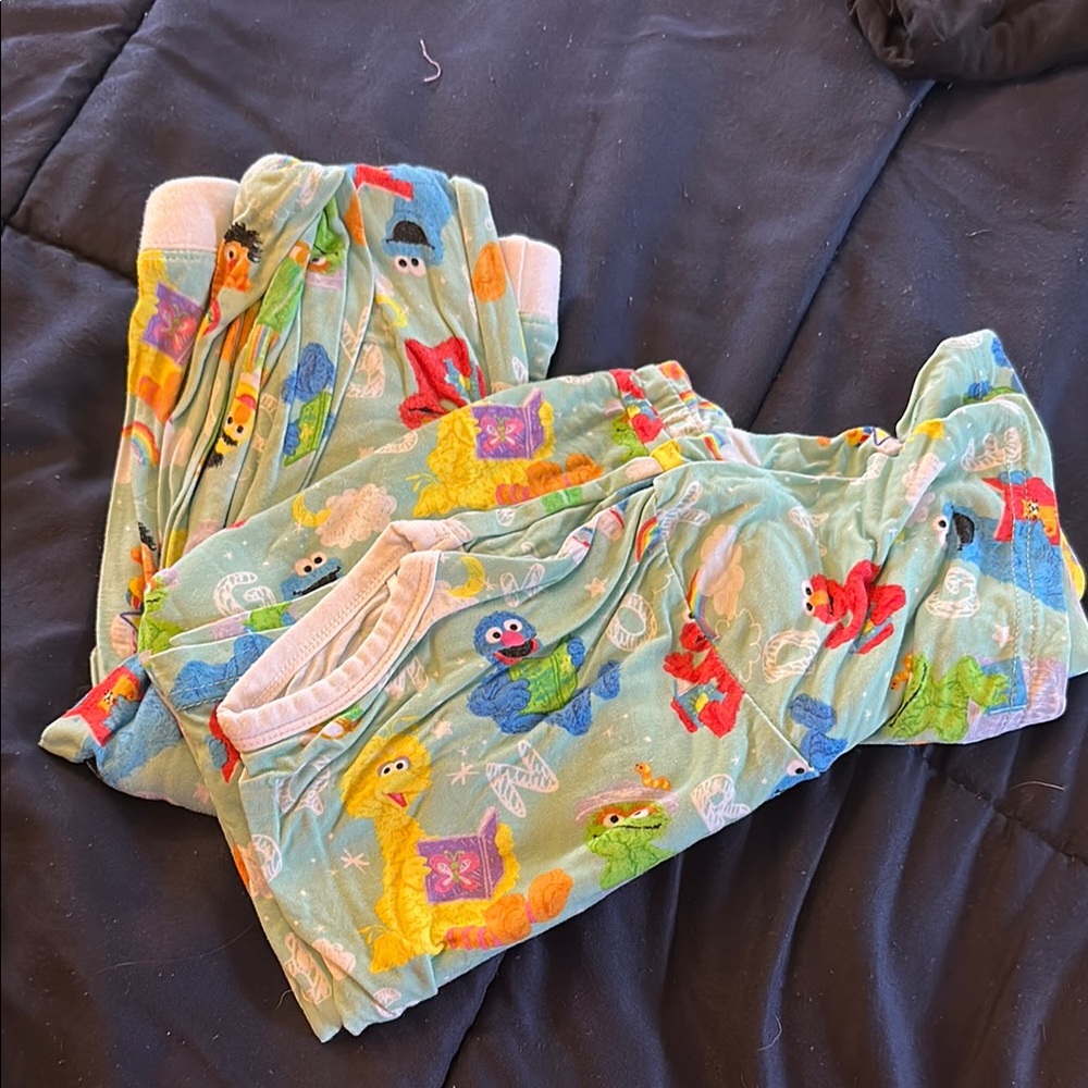 Sesame Street Little Sleepies short sleeve and pant set. Size 16!